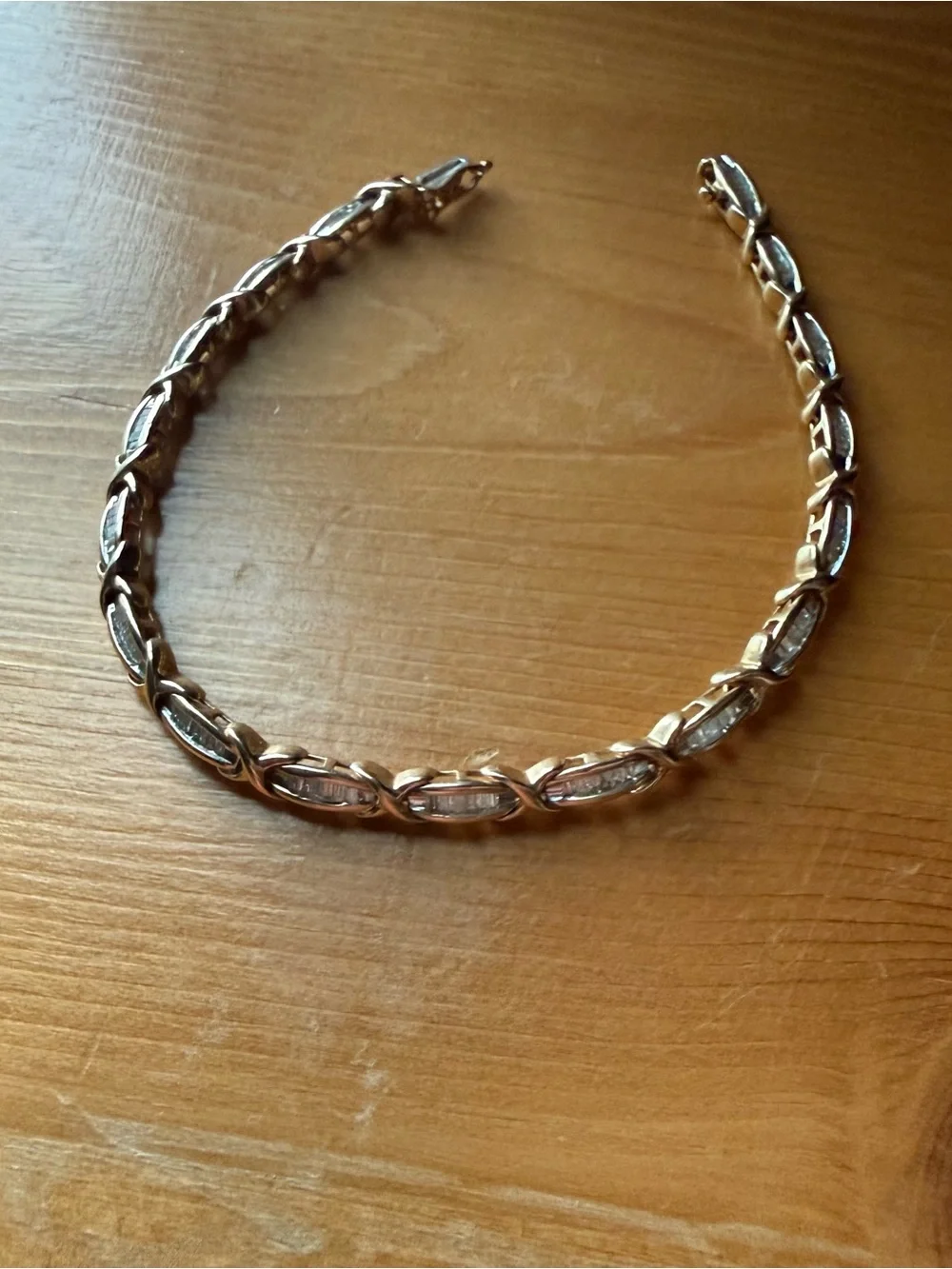 JCK Baguette Tennis Bracelet